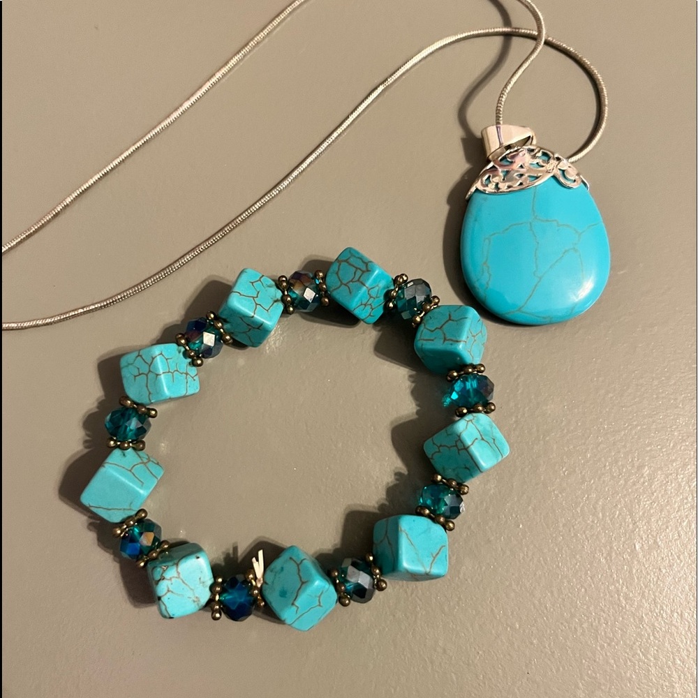 Turquoise set